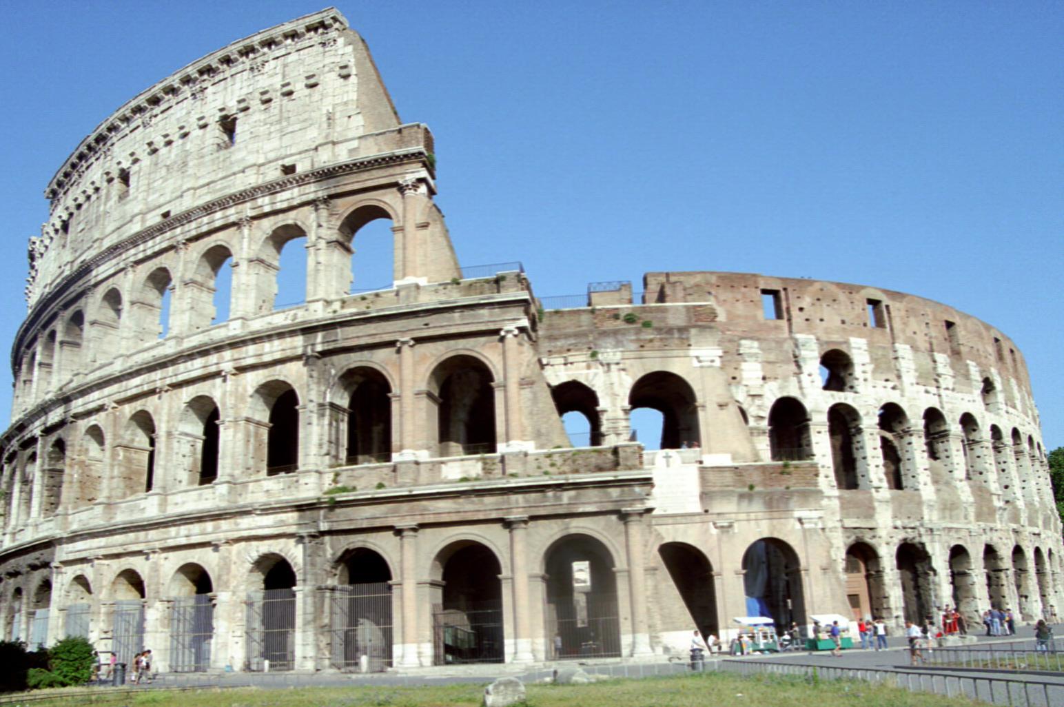 Colosseum of Rome.