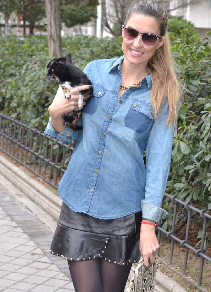 Leather & denim: Basic Mix