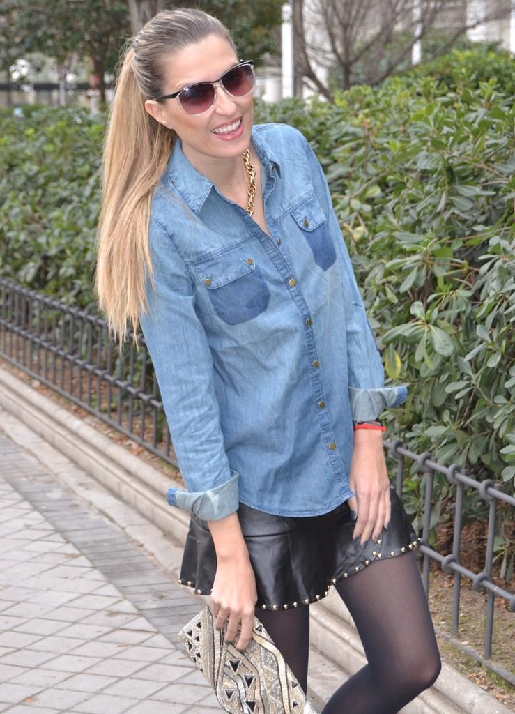 Leather & denim: Basic Mix