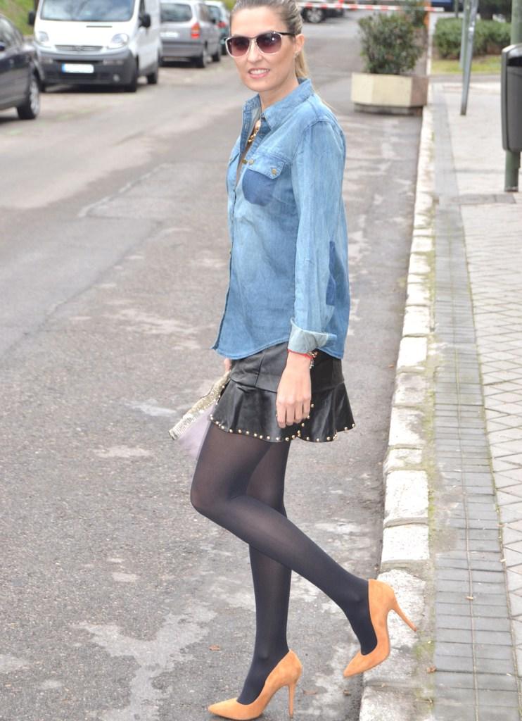 Leather & denim: Basic Mix