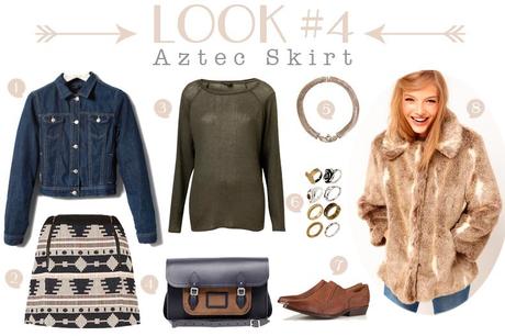 HOW TO WEAR AZTEC SKIRT