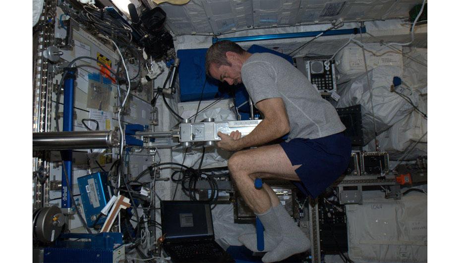 Chris Hatfield imagen desde la Estación Espacial Internacional