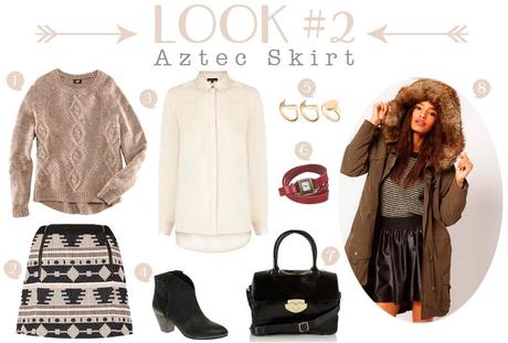 HOW TO WEAR AZTEC SKIRT