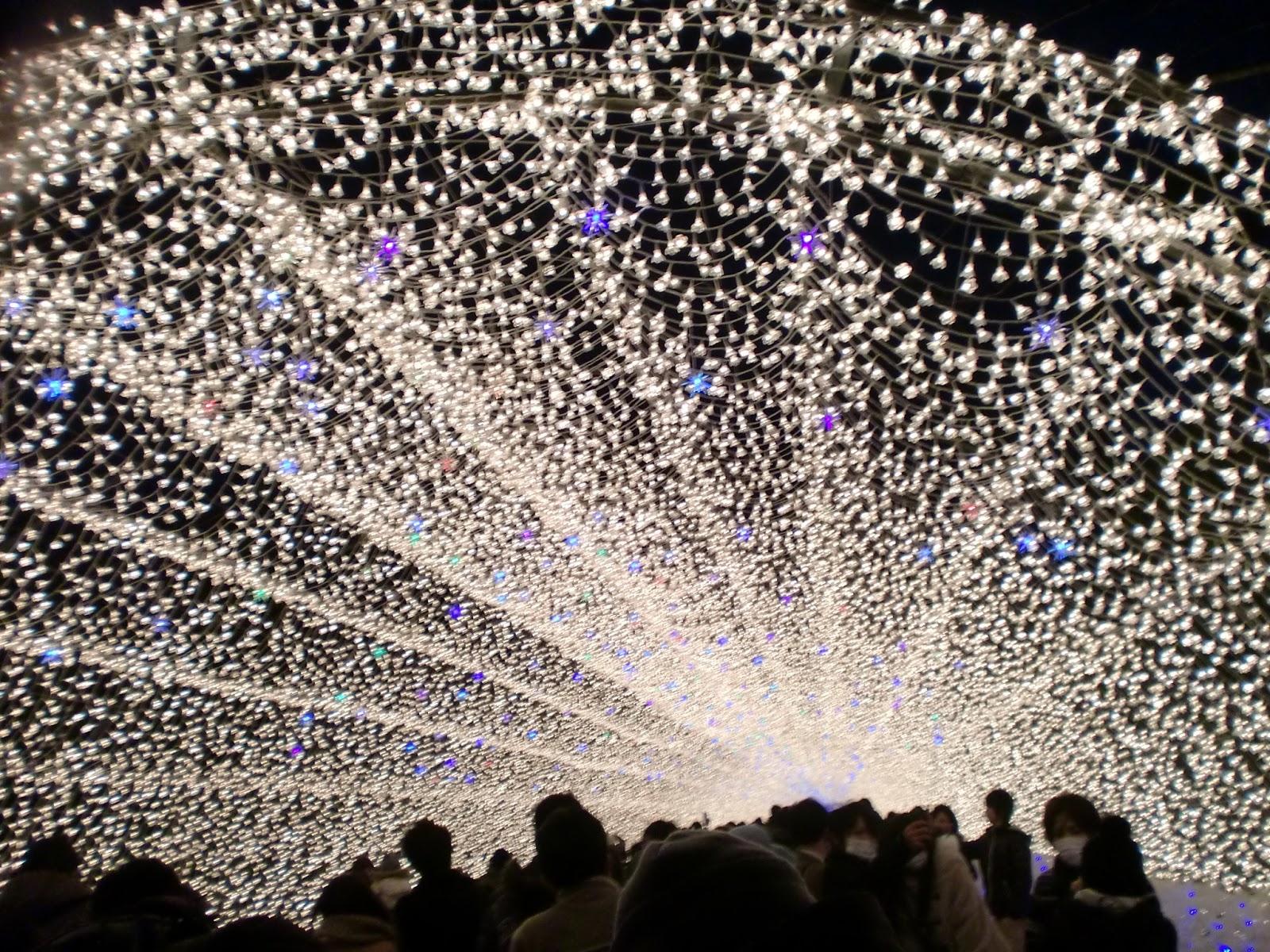 Iluminación navideña del parque Nabana no Sato/なばなの里　イルミネーション