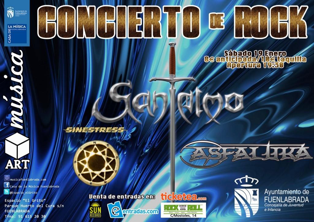 SANTELMO, SINESTRESS Y ASFALTIKA EN FUENLABRADA.