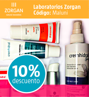 UN 10% DE DESCUENTO EN LOS PRODUCTOS ZORGAN