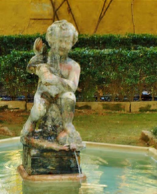 El niño y la tortuga.