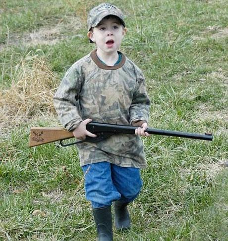 Armas de fuego y niños