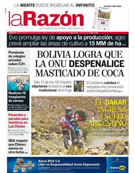 Portada Edición Impresa