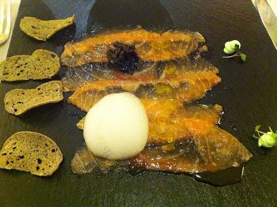 El puntal (Hotel Real), platos con efectos.