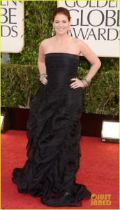 gg13 debra messing 2 172x300 Globos de Oro 2013