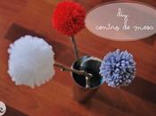 #72. Centro mesa pompones/A pompom centerpiece