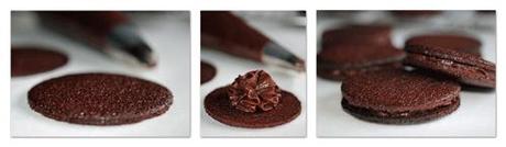 Whoopie pies de chocolate