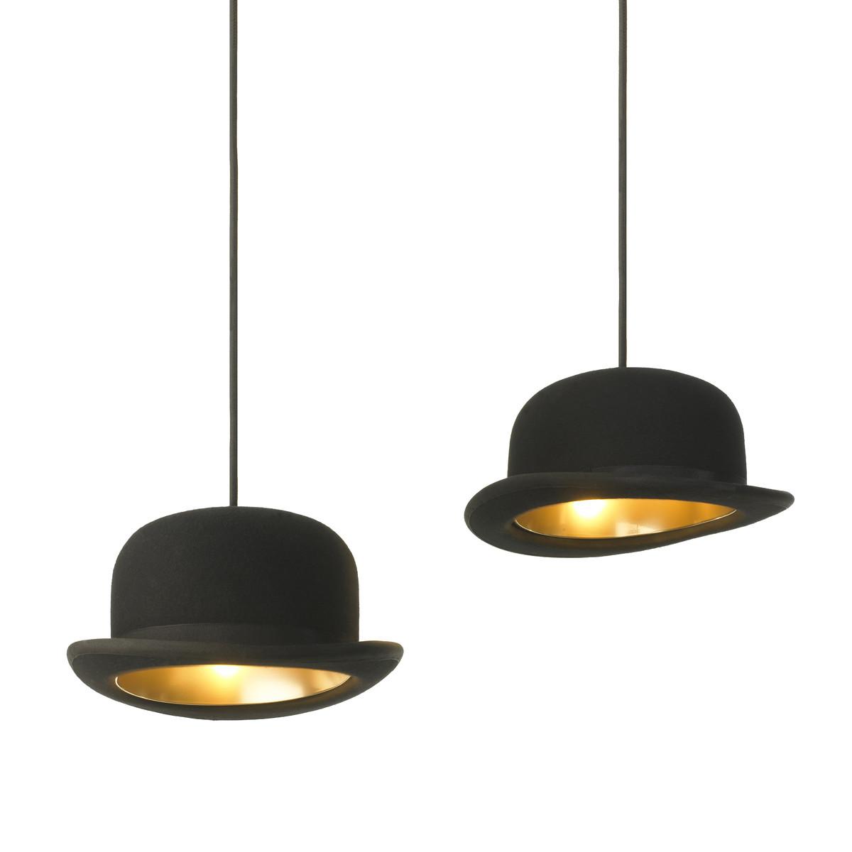 Lampara bombín / Bowler hat lamp