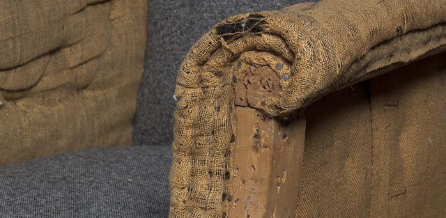 Asientos con heridas a la vista