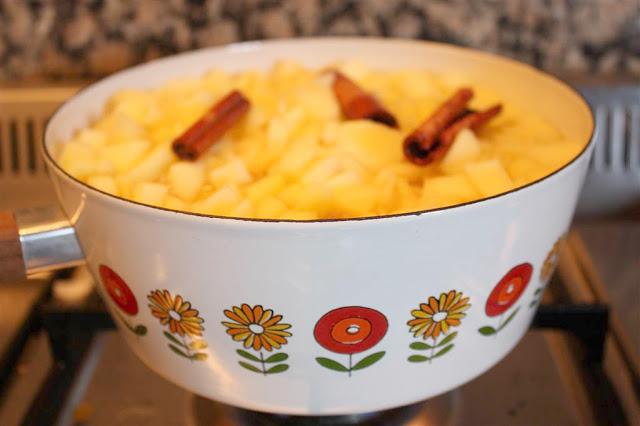 Receta: compota de manzana