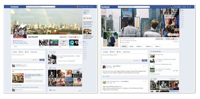 Facebook: Perfil de los usuarios volvería a ser una sola columna