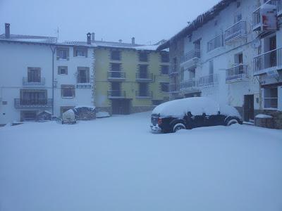 Primera gran nevada temporada 2012- 2013
