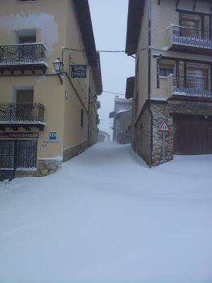 Primera gran nevada temporada 2012- 2013