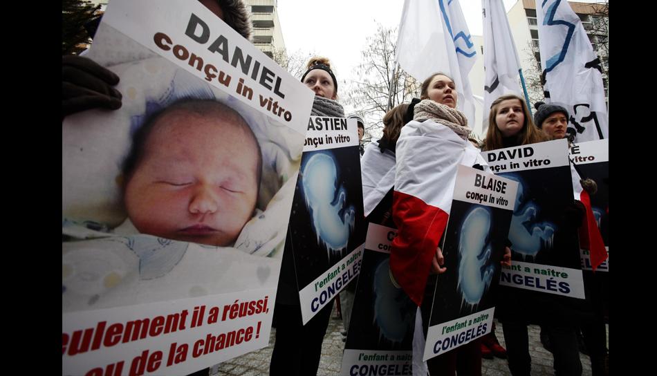 Miles de franceses se congregaron en contra del matrimonio gay