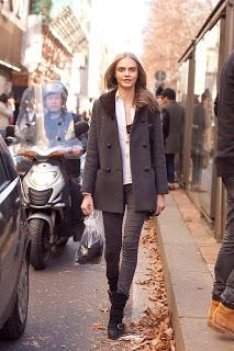 Cara Delevigne, the new Kate Moss? Maybe...