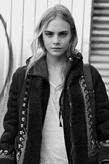 Cara Delevigne, the new Kate Moss? Maybe...