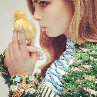 Cara Delevigne, the new Kate Moss? Maybe...