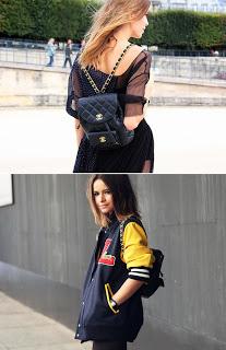 Street style:backpacks!