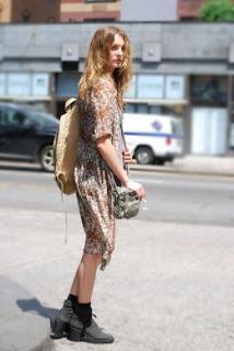 Street style:backpacks!