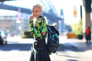 Street style:backpacks!