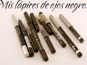 lápices ojos negros