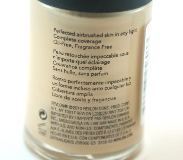 Mis bases de maquillaje IV: Revlon Photo Ready