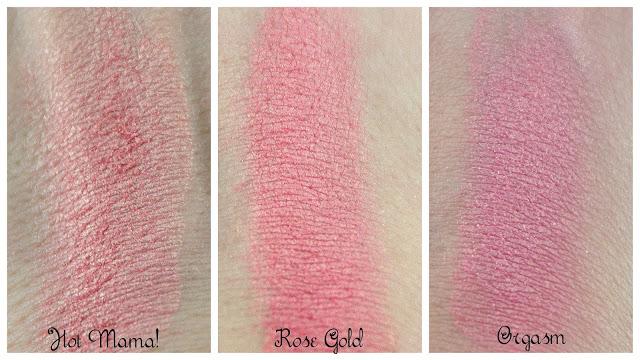 Comparando el colorte Hot Mama!
