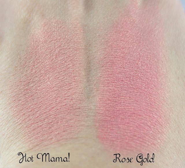 Comparando el colorte Hot Mama!