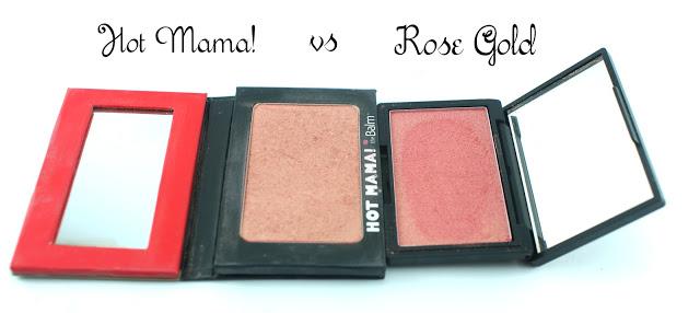 Comparando el colorte Hot Mama!