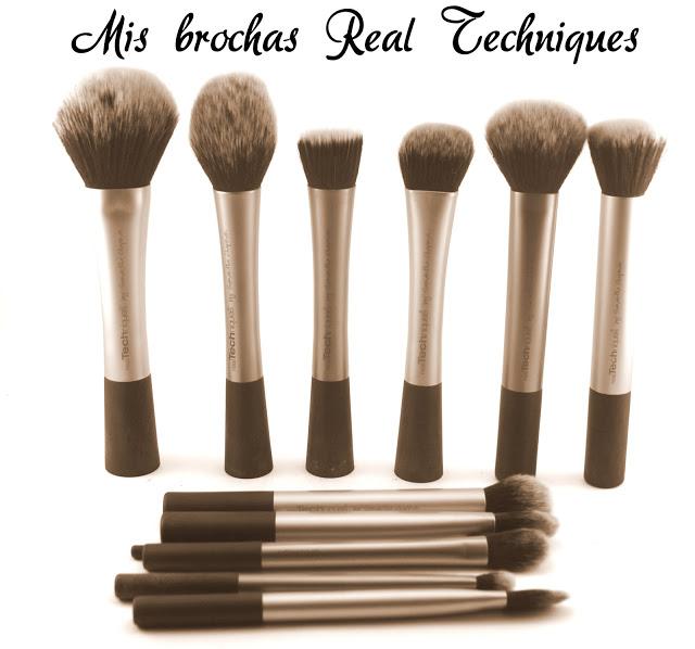 Mis brochas: Real Techniques I