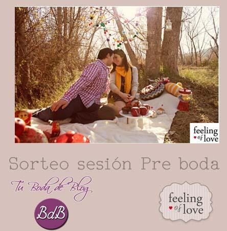 Lista Provisional del Sorteo de una Sesión Preboda de la mano de Feeling of Love
