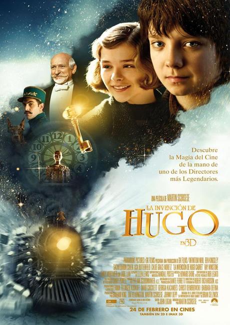 Póster: La invención de Hugo (Martin Scorsese, 2.011)