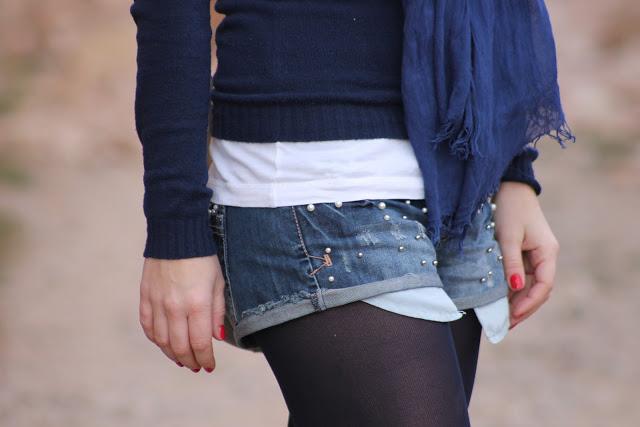 Shorts + Zapatillas en Invierno