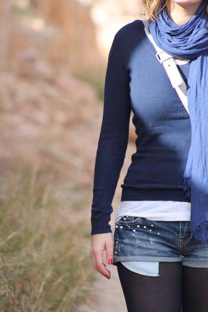 Shorts + Zapatillas en Invierno