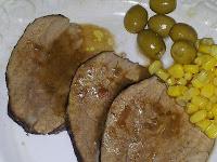 Redondo de ternera con salsa española