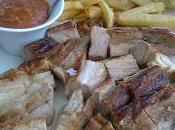 Secreto ibérico, patatas salsa brava