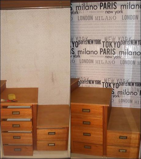 Papel pintado para interiores