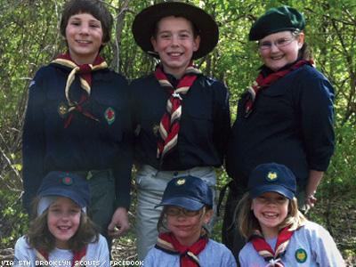 Los Scouts de la Quinta de Brooklin, acepta niñas y personas LGTB