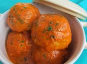 Albóndigas pavo salsa tomate