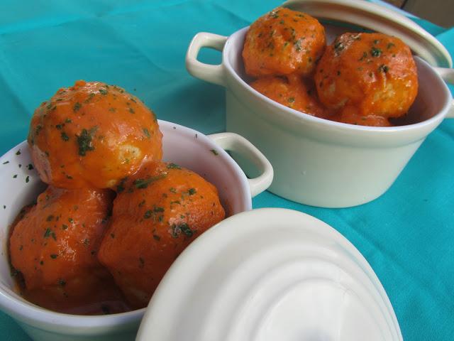 Albóndigas de pavo en salsa de tomate