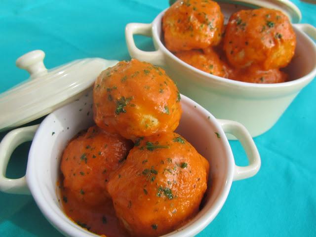 Albóndigas de pavo en salsa de tomate