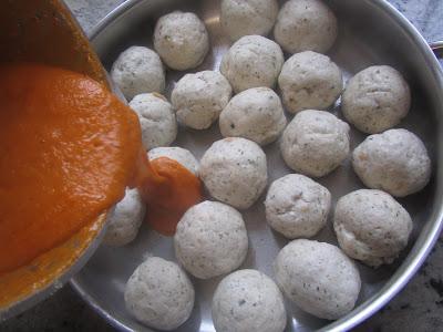 Albóndigas de pavo en salsa de tomate