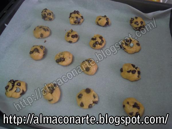 Galletas estilo Chips Ahoy