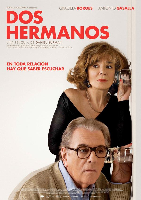 Póster: Dos hermanos (Daniel Burman, 2.010)